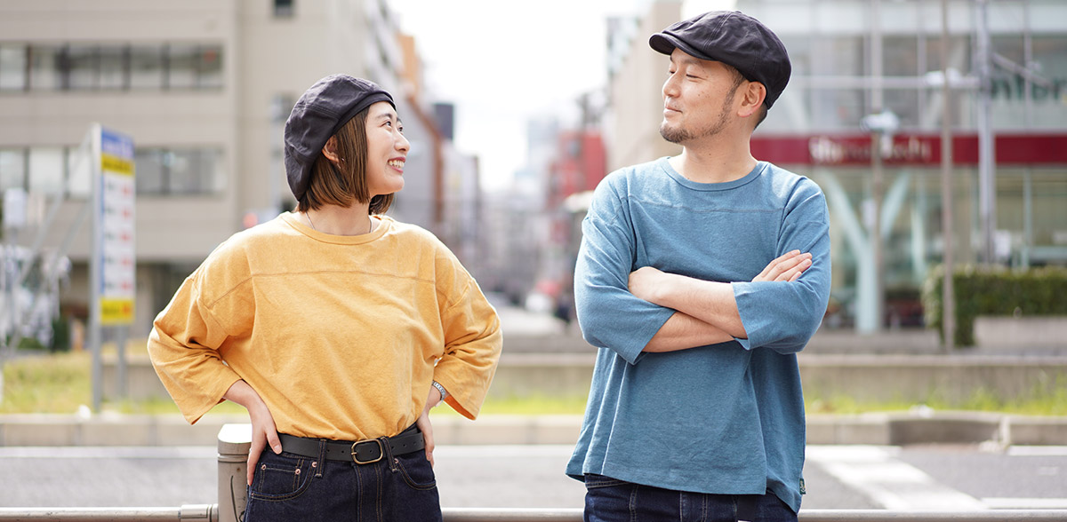 GOHEMP ゴーヘンプ WIDE FOOTBALL TEE オーガニックコットン 7分丈ワイドフットボールTシャツ