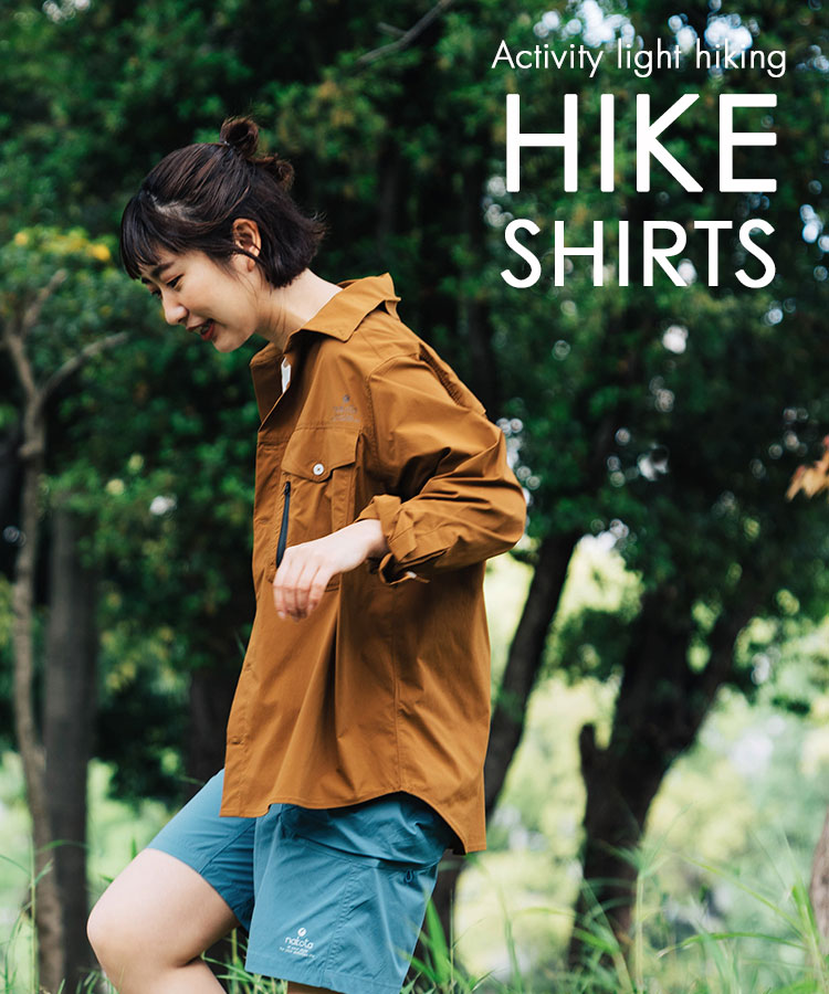 ハイク ライト シャツ 長袖 撥水 メンズ レディース アウトドア 登山