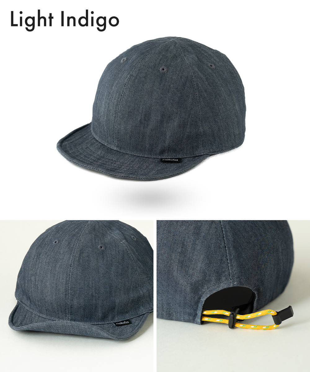 nakota ナコタ Nylon Denim activity cap 帽子 ベースボールキャップ デニム メンズ レディース