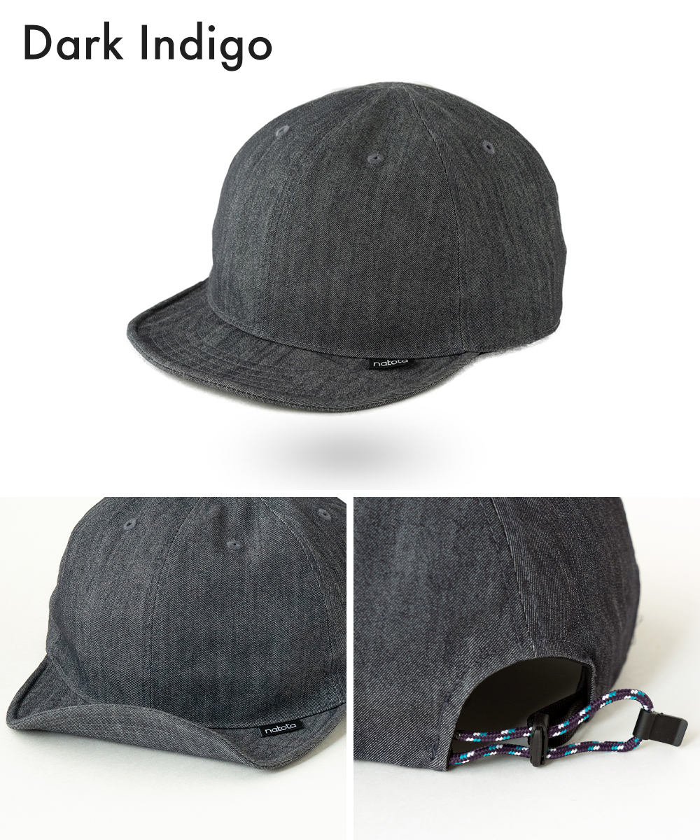 nakota ナコタ Nylon Denim activity cap 帽子 ベースボールキャップ デニム メンズ レディース