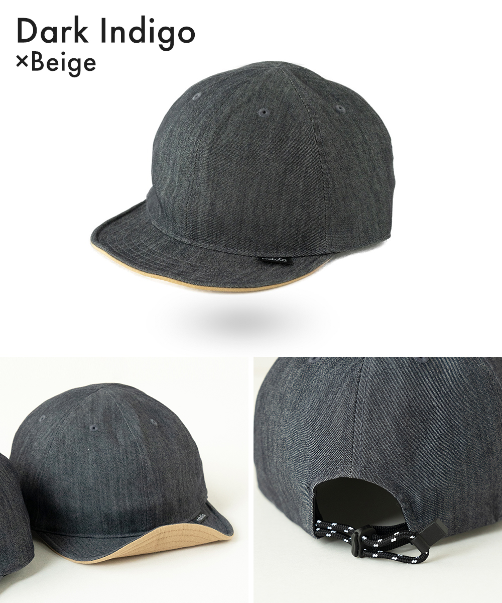 nakota ナコタ Nylon Denim activity cap 帽子 ベースボールキャップ デニム メンズ レディース