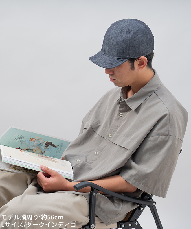 nakota ナコタ Nylon Denim activity cap 帽子 ベースボールキャップ デニム メンズ レディース