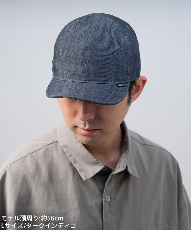 nakota ナコタ Nylon Denim activity cap 帽子 ベースボールキャップ デニム メンズ レディース