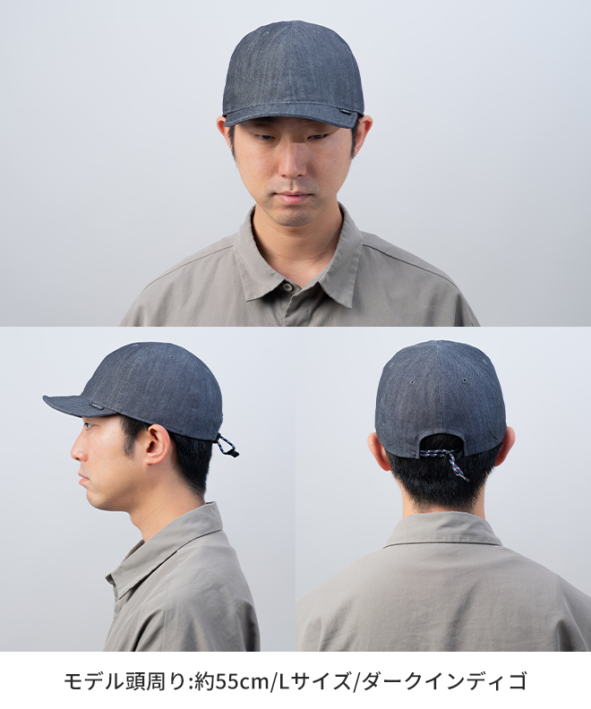 nakota ナコタ Nylon Denim activity cap 帽子 ベースボールキャップ デニム メンズ レディース