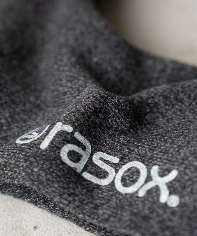 rasox ラソックス パイル・クルー ソックス 靴下 L字 日本製