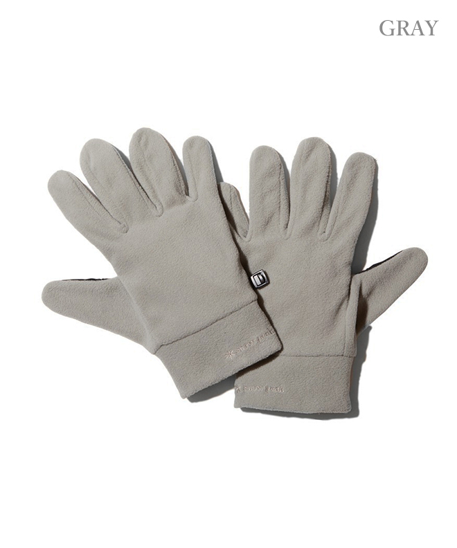 snow peak スノーピーク Micro Fleece Gloves マイクロ フリース グローブ 手袋 無地 メンズ レディース