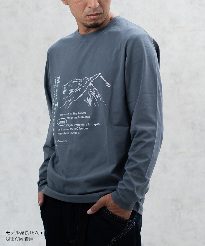 snow peak × mountain of moods スノーピーク Mt.Tanigawa L/S T shirt カットソー 長袖