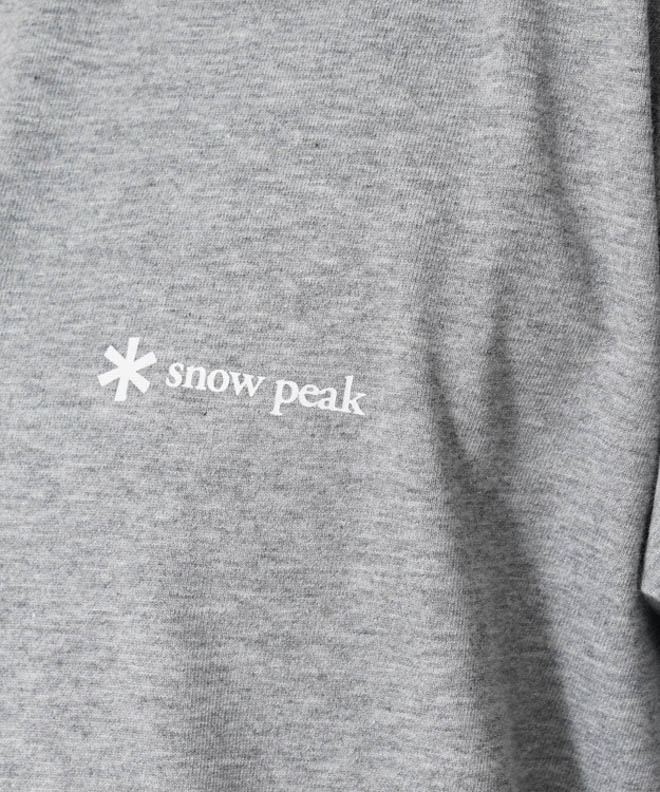snow peak スノーピーク SP logo T shirt 春 夏 フェス スポーツ 薄手 万能