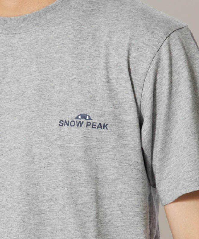 snow peak スノーピーク Relaxin' Fieldscape T shirt 春 夏 フェス スポーツ 薄手 万能