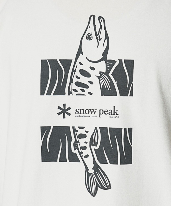 snow peak スノーピーク Graphic L/S T shirt ロンT  春 Tシャツ