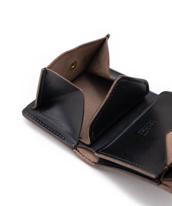 Re-ACT リアクト Chromexcel Leather Fringe Three Fold Mini Wallet クロムエクセル レザー フリンジ ミニ ウォレット