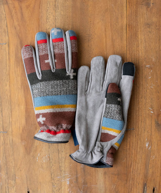 ペンドルトン ネイティブアメリカン 柄 手袋 綺麗 キャンプ アウトドア おしゃれ 秋 冬