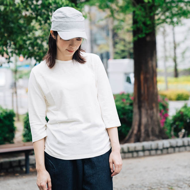 GOHEMP Tシャツ カットソー 7分丈 メンズ 春 夏
