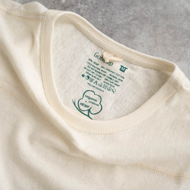 GOHEMP Tシャツ カットソー 7分丈 メンズ 春 夏
