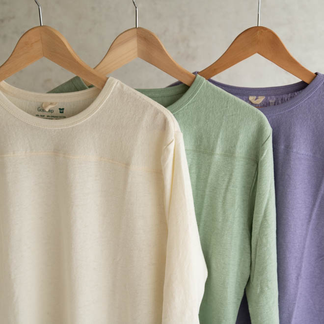 GOHEMP Tシャツ カットソー 7分丈 メンズ 春 夏