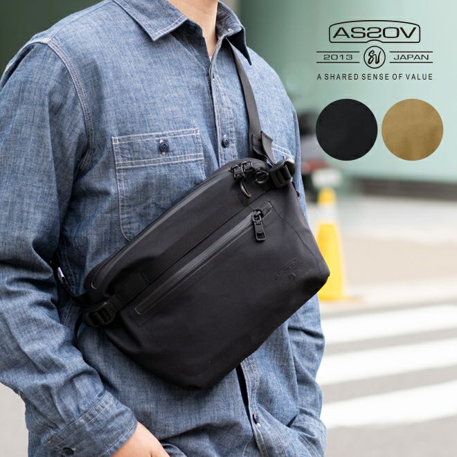 AS2OV アッソブ WATER PROOF CORDURA 305D FANNY PACK ボディバッグ