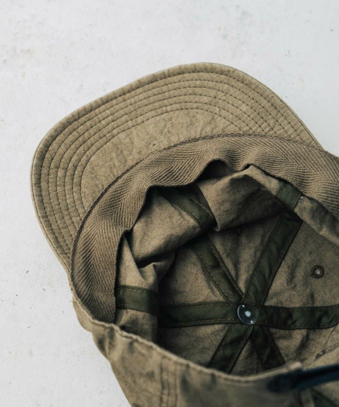 HIGHERCOTTON LINEN WEATHER CAP | nakota