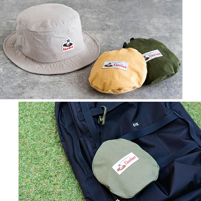 nakota ナコタサファリハットF.borders パッカブルサファリハット | nakota