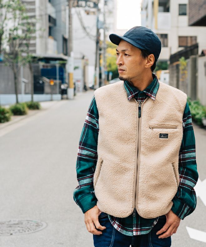 GOHEMP BROWN LODGE VEST | nakota