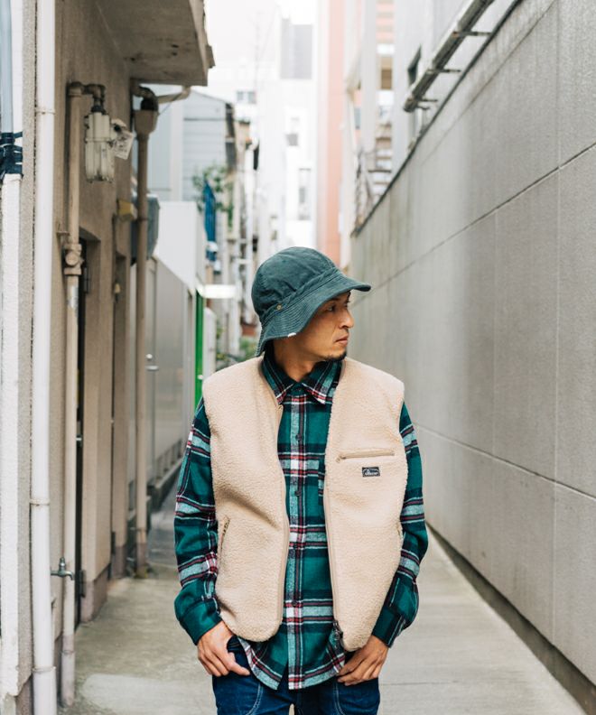 GOHEMP BROWN LODGE VEST | nakota