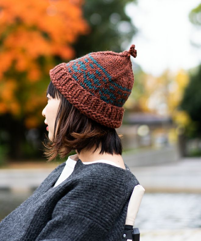 DECHO HAND KNIT CAP | nakota