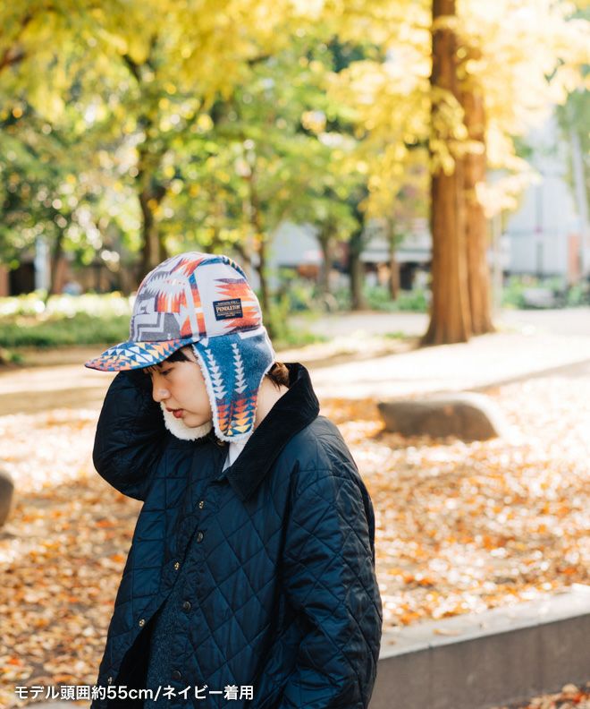 PENDLETON×TAION REVERSIBLE WARM CAP フライトキャップ | nakota