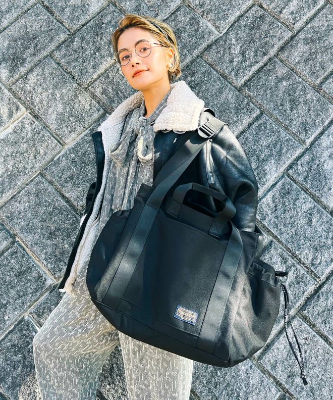 PENDLETON×Marie Inaba MOTHERS TOTE ブラック PENDLETON × MARIE INABA マザーズバッグ / TOTE M （ショルダー