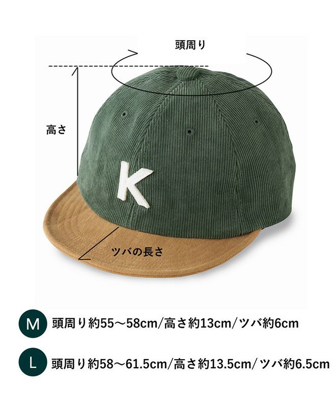 nakota ナコタベースボールキャップコーデュロイ ベースボール