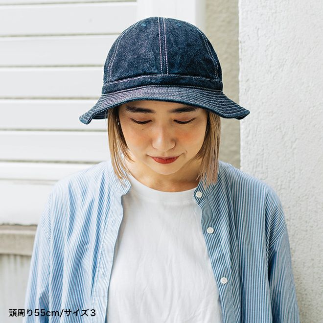 HIGHER ONE WASH SELVEDGE DENIM HAT サイズ 3 楽天市場】HIGHER ハイヤーSELVEDGE DENIM HAT ONE WASH ハット
