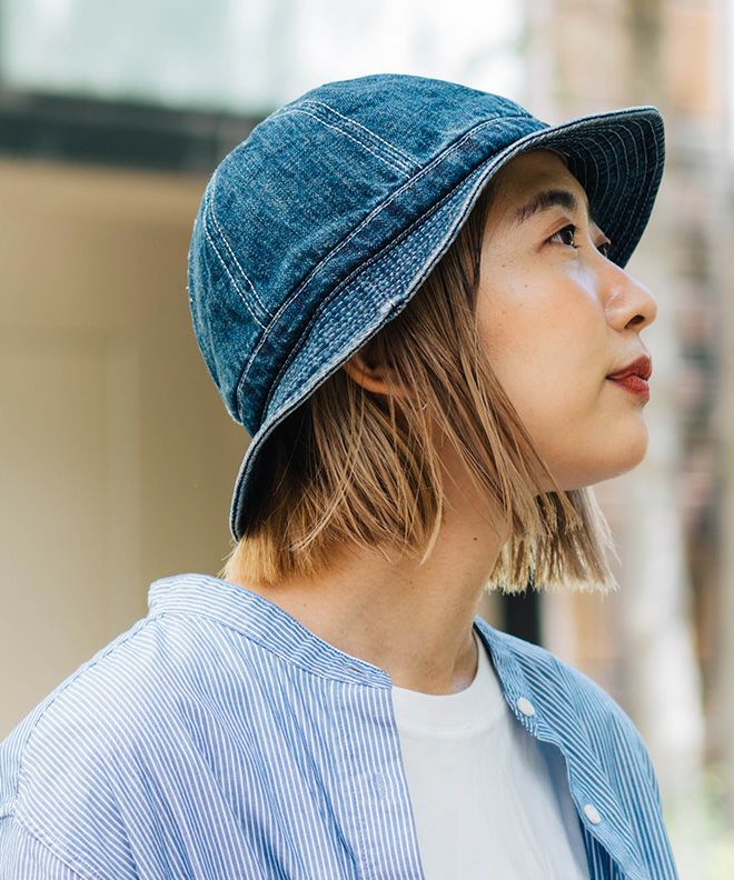 HIGHER SELVEDGE DENIM HAT USED | nakota