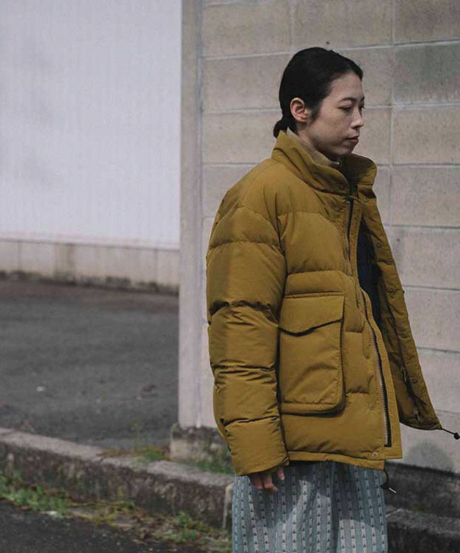 snow peak Recycled Down Jacket | nakota